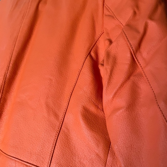 Newport News Women’s Moto Leather Jacket - Picture 7 of 13